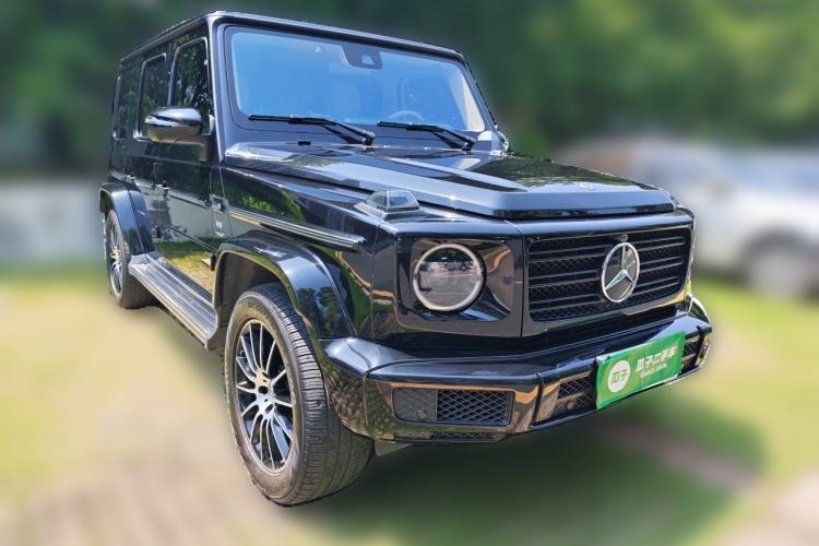 Used Mercedes-Benz G-Class 2020 G 500 Night Edition Front Right 45 Deg