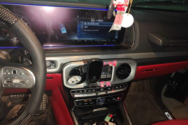 Used Mercedes-Benz G-Class 2020 G 350 Audio And AC Panel