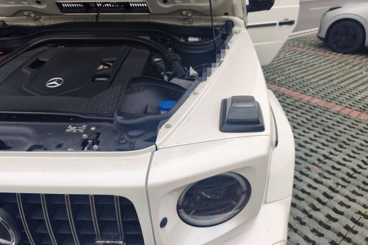 Used Mercedes-Benz G-Class 2020 G 500 Timeless Edition Engine Bay Left