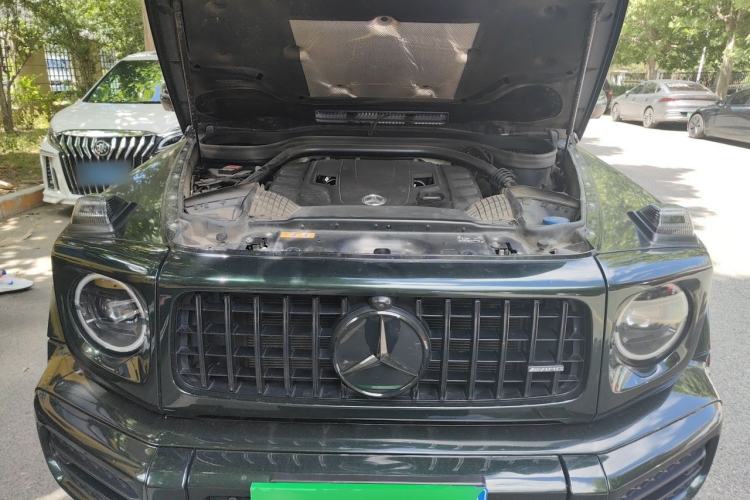 Used Mercedes-Benz G-Class 2021 G 500 Engine Bay