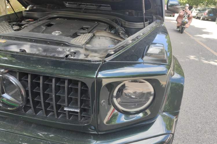 Used Mercedes-Benz G-Class 2021 G 500 Engine Bay Left