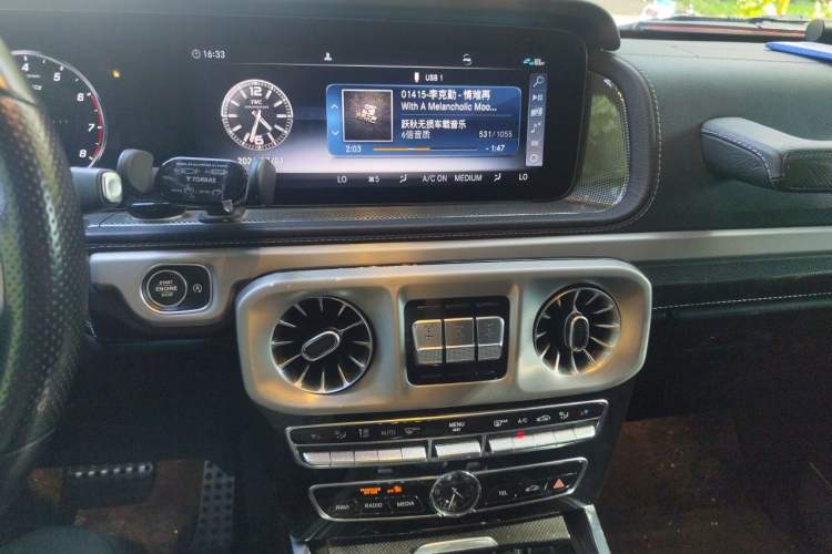 Used Mercedes-Benz G-Class 2021 G 500 Audio And AC Panel
