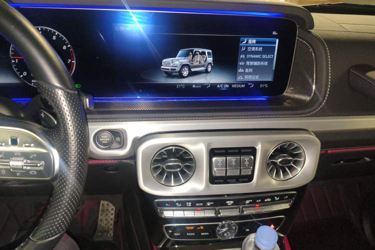 Used Mercedes-Benz G-Class 2021 G 500 Audio And AC Panel