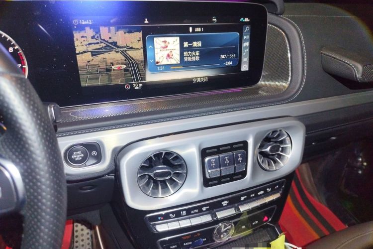 Used Mercedes-Benz G-Class 2022 G 500 Audio And AC Panel