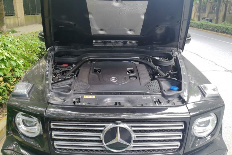 Used Mercedes-Benz G-Class 2022 G 500 Engine Bay