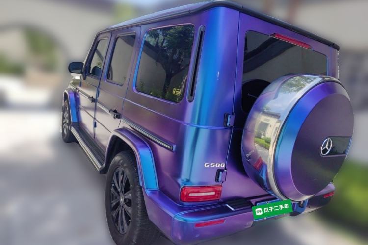 Used Mercedes-Benz G-Class 2022 G 500 Rear Left 45 Deg
