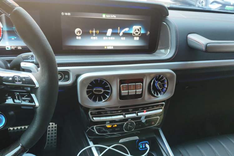 Used Mercedes-Benz G-Class 2023 G 500 Audio And AC Panel