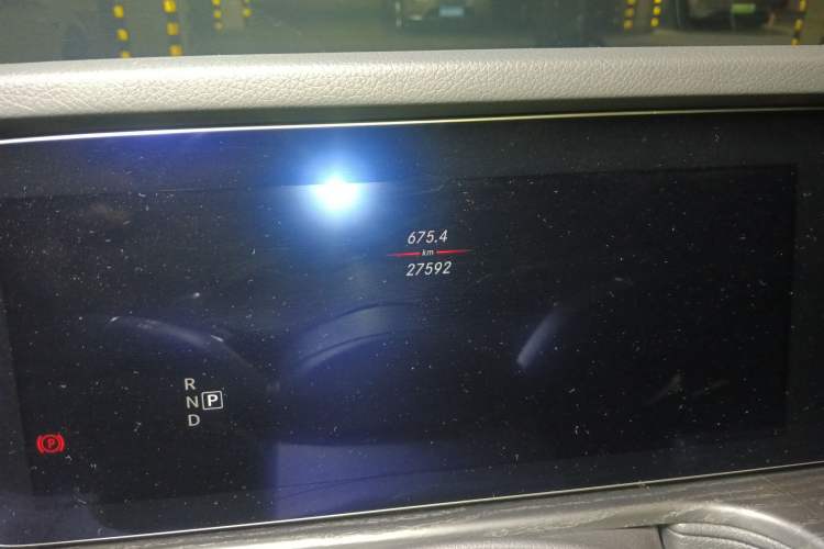 Used Mercedes-Benz G-Class 2024 G 350 Odometer Close Up