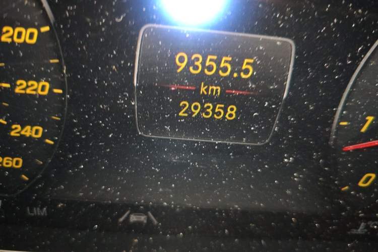 Used Mercedes-Benz G-Class 2024 G 500 Odometer Close Up