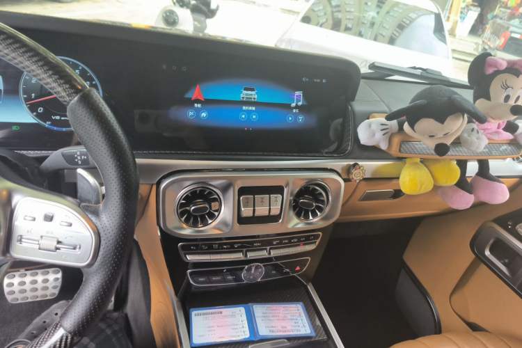 Used Mercedes-Benz G-Class AMG 2009 AMG G 55 Audio And AC Panel
