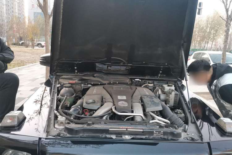 Used Mercedes-Benz G-Class AMG 2013 AMG G 63 Engine Bay