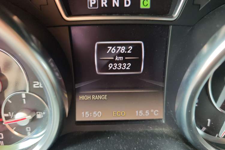 Used Mercedes-Benz G-Class AMG 2013 AMG G 63 Odometer Close Up