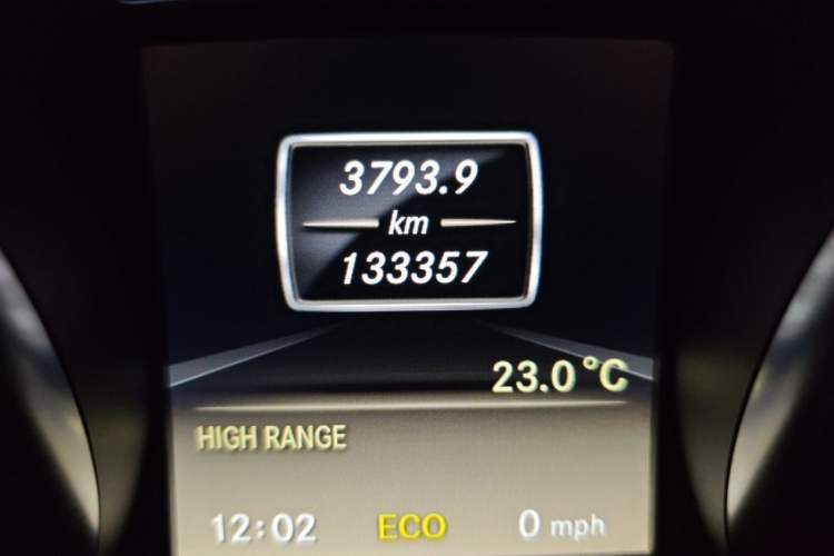 Used Mercedes-Benz G-Class AMG 2013 AMG G 63 Odometer Close Up
