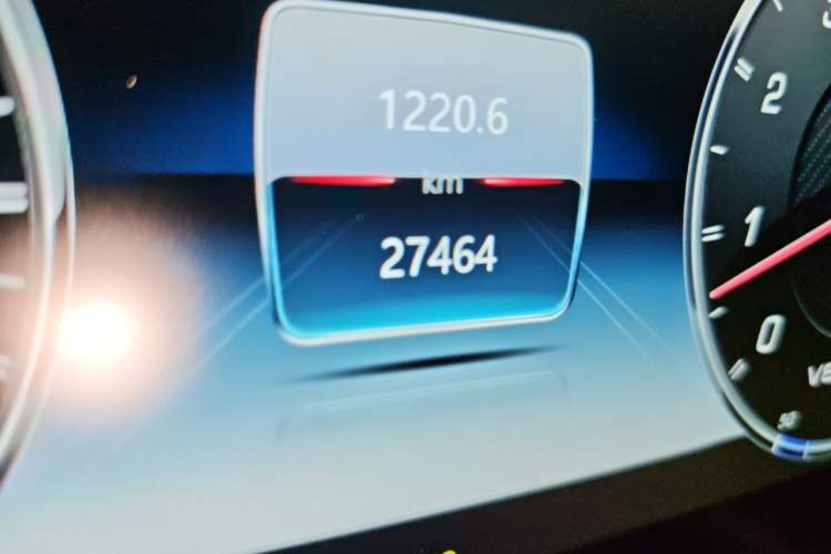 Used Mercedes-Benz G-Class AMG 2013 AMG G 63 Odometer Close Up