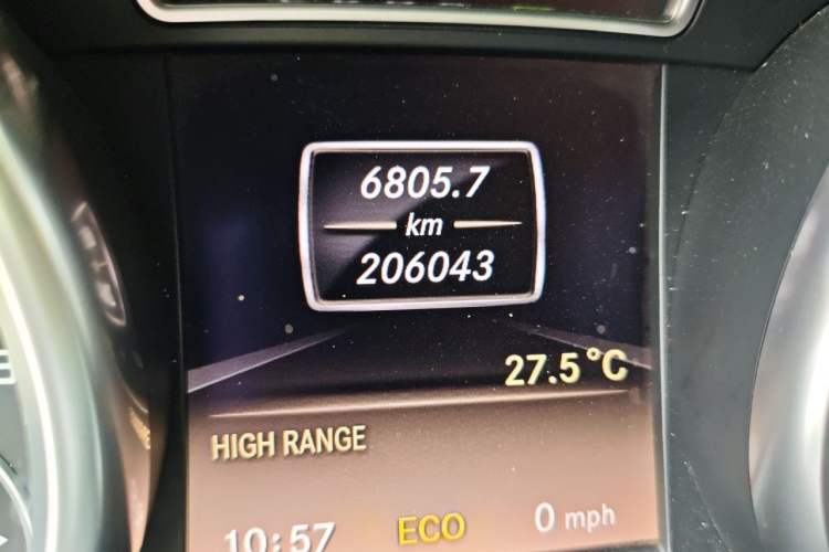 Used Mercedes-Benz G-Class AMG 2013 AMG G 63 Odometer Close Up