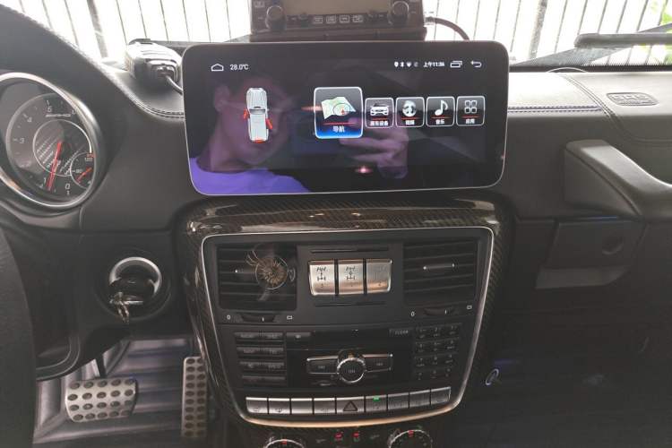 Used Mercedes-Benz G-Class AMG 2016 AMG G 63 Edition 463 Audio And AC Panel