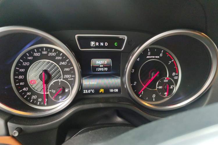 Used Mercedes-Benz G-Class AMG 2016 AMG G 63 Edition 463 Odometer Close Up