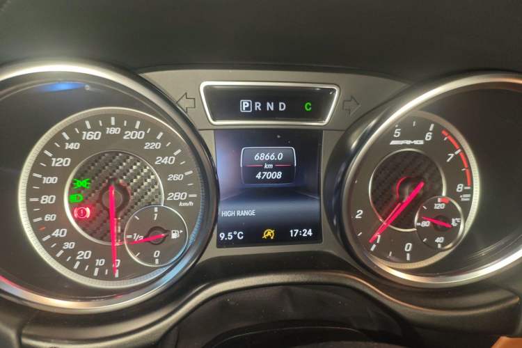 Used Mercedes-Benz G-Class AMG 2018 AMG G 63 Collector's Edition Odometer Close Up