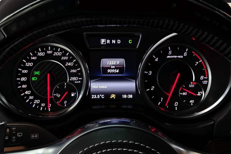 Used Mercedes-Benz G-Class AMG 2018 AMG G 63 Collector's Edition Odometer Close Up