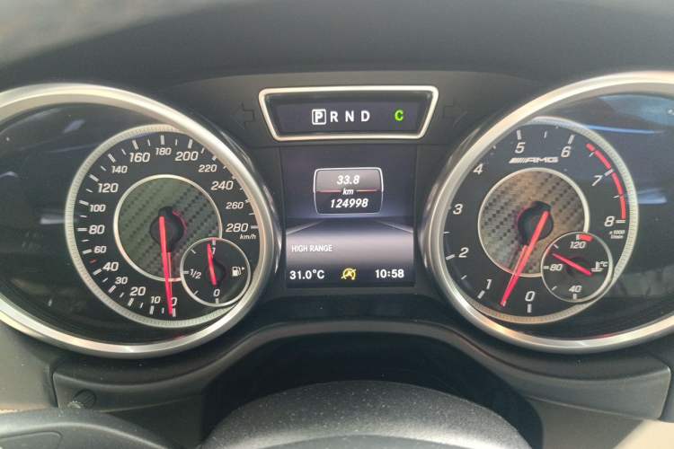 Used Mercedes-Benz G-Class AMG 2018 AMG G 63 Collector's Edition Odometer Close Up