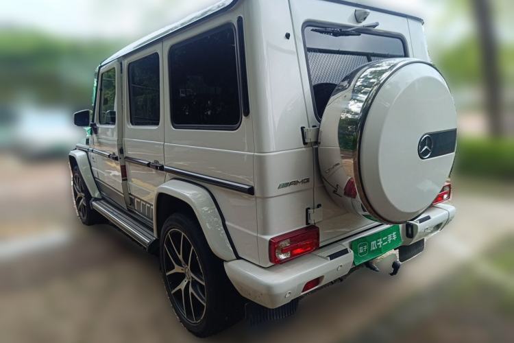 Used Mercedes-Benz G-Class AMG 2018 AMG G 63 Collector's Edition Rear Left 45 Deg