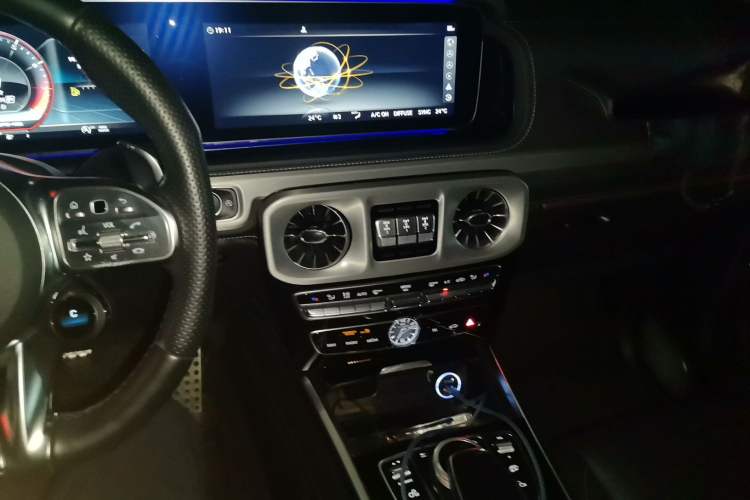 Used Mercedes-Benz G-Class AMG 2019 Facelifted AMG G 63 Audio And AC Panel