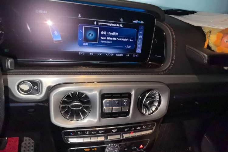 Used Mercedes-Benz G-Class AMG 2019 AMG G 63 First Edition Special Edition Audio And AC Panel