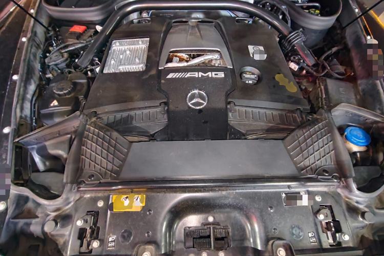 Used Mercedes-Benz G-Class AMG 2020 AMG G 63 Shadow Wings Special Edition Engine Bay