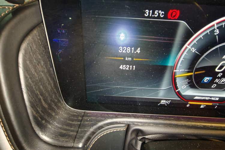 Used Mercedes-Benz G-Class AMG 2020 AMG G 63 Shadow Wings Special Edition Odometer Close Up
