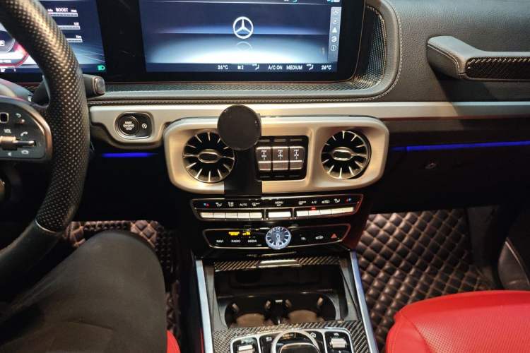 Used Mercedes-Benz G-Class AMG 2020 AMG G 63 Audio And AC Panel