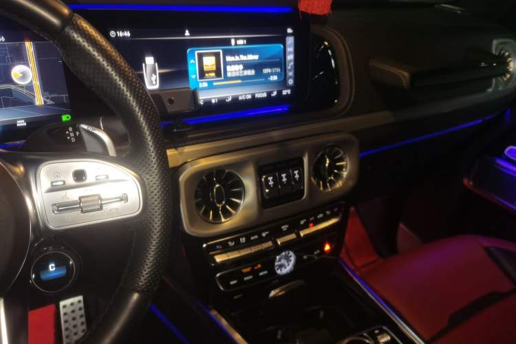 Used Mercedes-Benz G-Class AMG 2021 AMG G 63 Audio And AC Panel