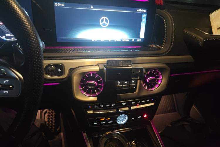 Used Mercedes-Benz G-Class AMG 2022 AMG G 63 Audio And AC Panel