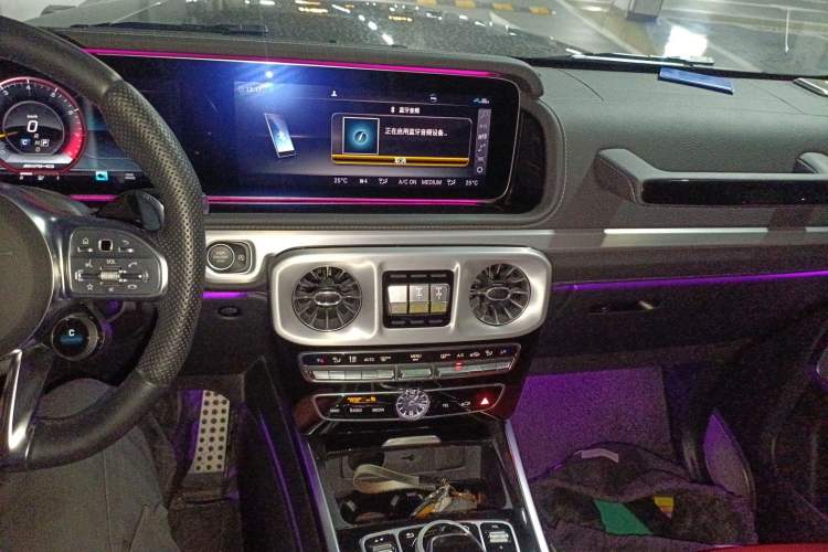 Used Mercedes-Benz G-Class AMG 2022 AMG G 63 Audio And AC Panel