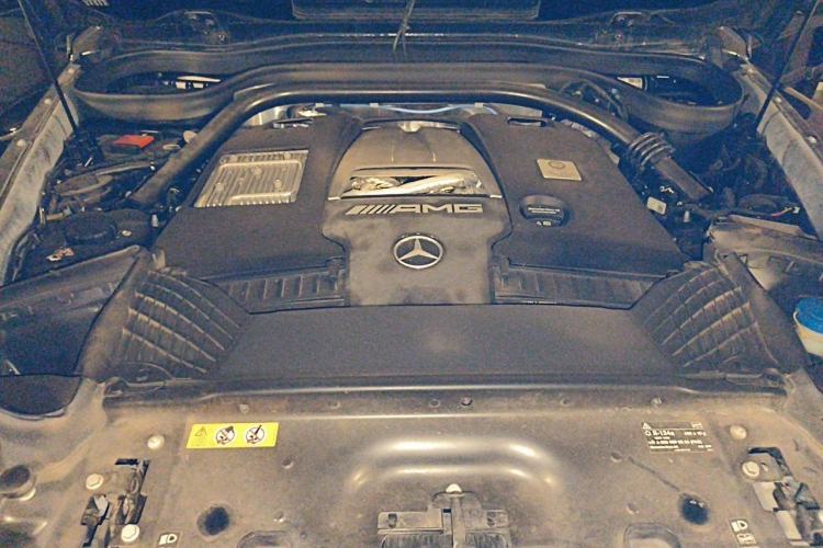 Used Mercedes-Benz G-Class AMG 2022 AMG G 63 55th Anniversary Edition Engine Bay