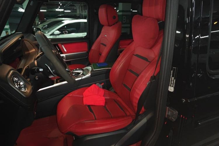 Used Mercedes-Benz G-Class AMG 2022 AMG G 63 55th Anniversary Edition Left Front Seat