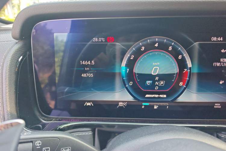 Used Mercedes-Benz G-Class AMG 2022 AMG G 63 Odometer Close Up