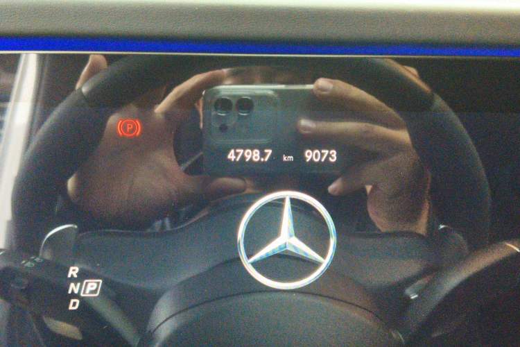 Used Mercedes-Benz G-Class AMG  Odometer Close Up