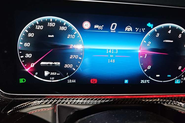 Used Mercedes-Benz G-Class AMG 2025 AMG G 63 Odometer Close Up