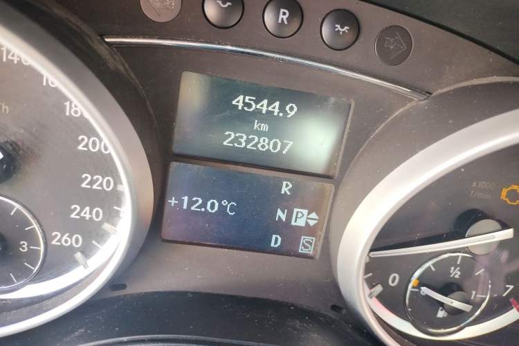 Used Mercedes-Benz GL-Class 2011 GL 450 Prestige Grand Edition Odometer Close Up