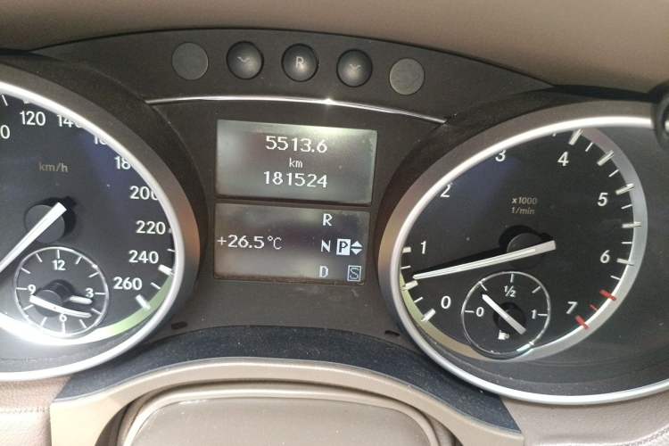 Used Mercedes-Benz GL-Class 2011 GL 450 4MATIC Prestige Edition Odometer Close Up