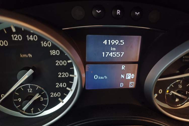 Used Mercedes-Benz GL-Class 2011 GL 450 Prestige Grand Edition Odometer Close Up