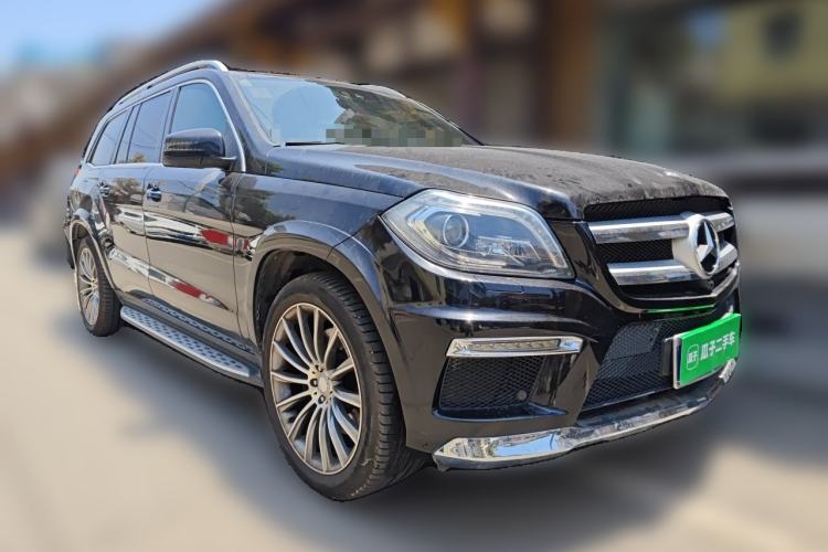 Used Mercedes-Benz GL-Class 2013 GL 500 4MATIC Front Right 45 Deg