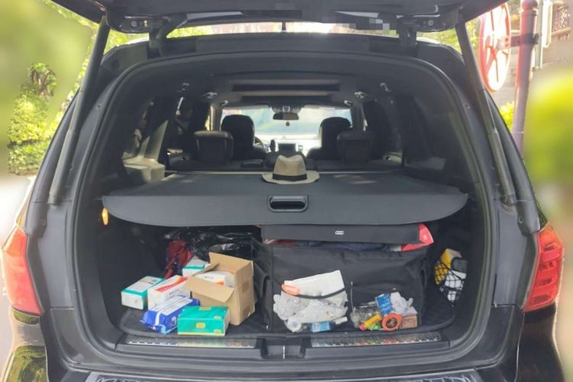 Used Mercedes-Benz GL-Class 2013 GL 500 4MATIC Trunk