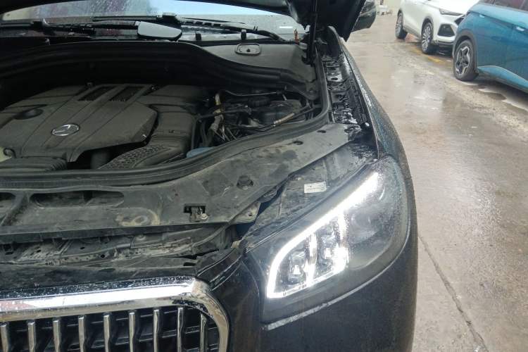 Used Mercedes-Benz GL-Class 2014 GL 400 4MATIC Dynamic Model Engine Bay Left
