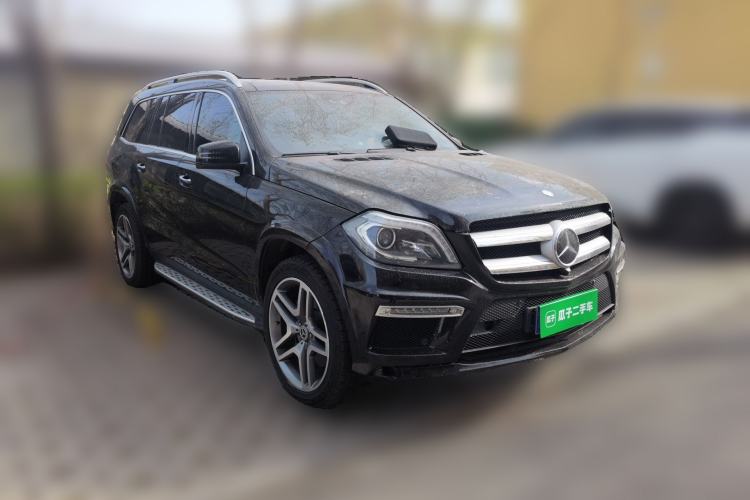 Used Mercedes-Benz GL-Class 2015 GL 500 4MATIC Front Right 45 Deg