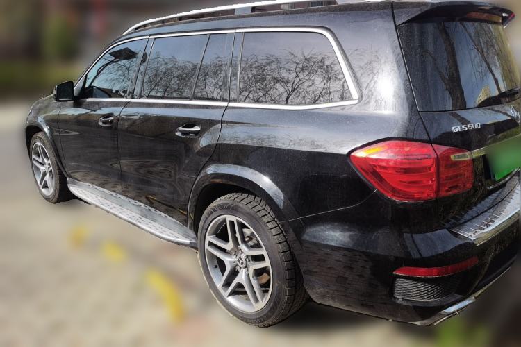 Used Mercedes-Benz GL-Class 2015 GL 500 4MATIC Rear Left 45 Deg