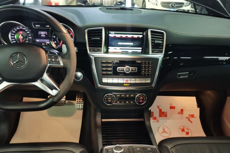 Used Mercedes-Benz GL-Class AMG 2014 AMG GL 63 Audio And AC Panel