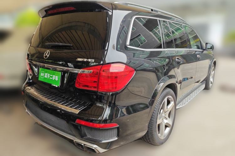 Used Mercedes-Benz GL-Class AMG 2014 AMG GL 63 Rear Right 45 Deg