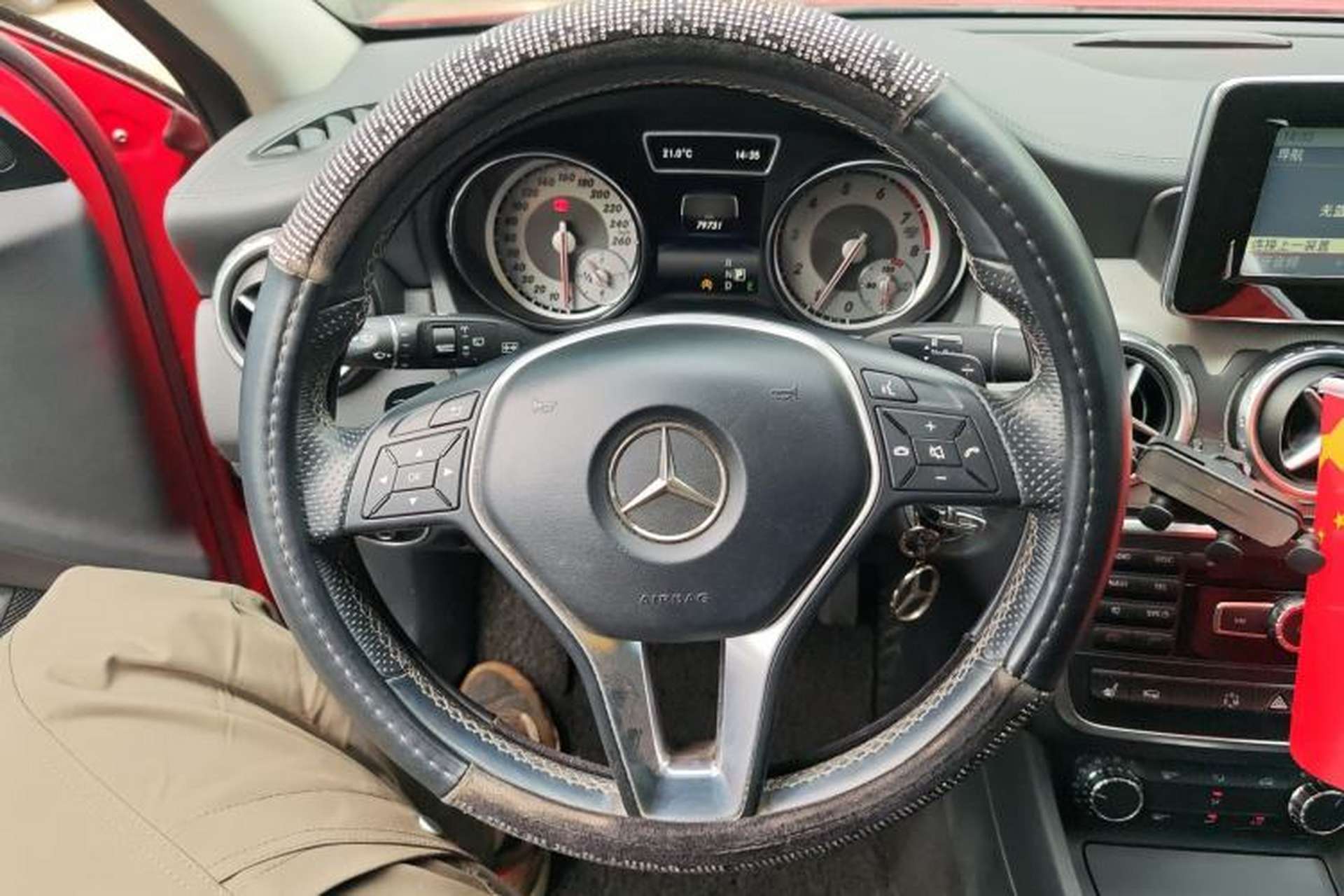 Used Mercedes-Benz GLA 2015 GLA 220 4MATIC Fashion Model Steering Wheel