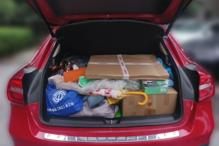Used Mercedes-Benz GLA 2015 GLA 220 4MATIC Luxury Model Trunk